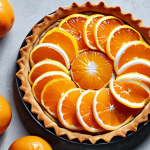 A Jeju tangerine tart with a collaborative story, enhancing brand image through taste and narrative.